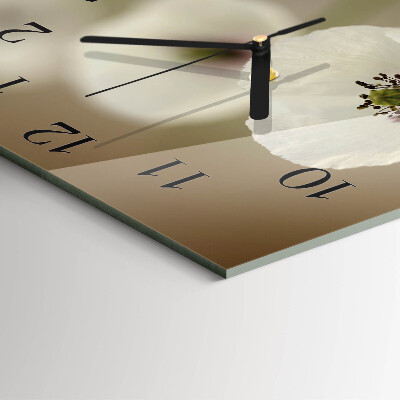 Reloj de vidrio Amapola