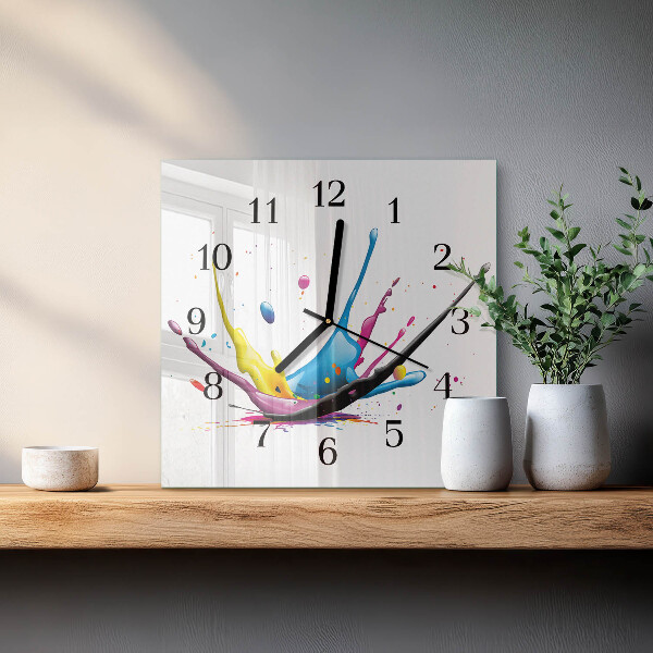 Reloj de vidrio Color