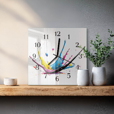 Reloj de vidrio Color