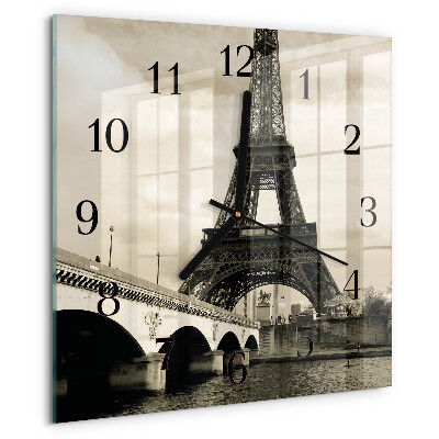 Reloj de vidrio París