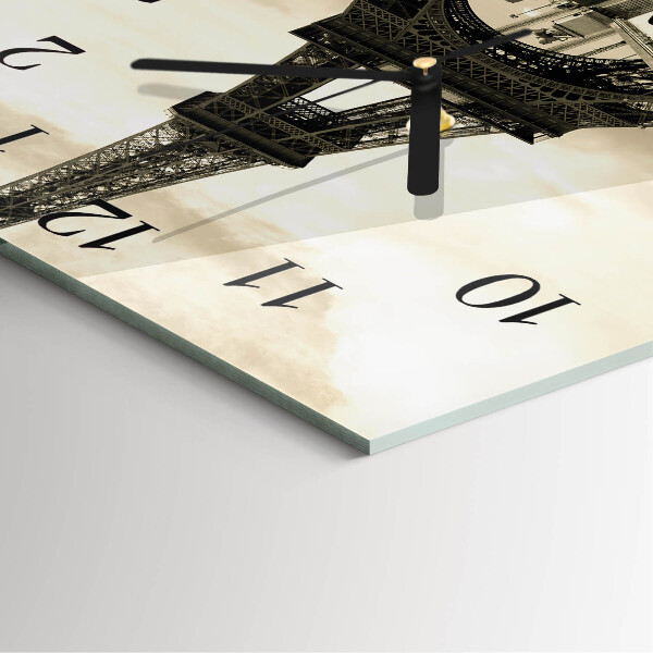 Reloj de vidrio París