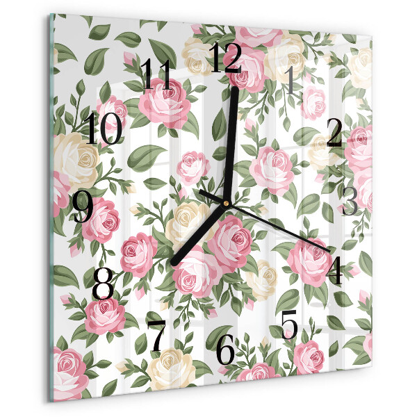 Reloj de vidrio Fondo