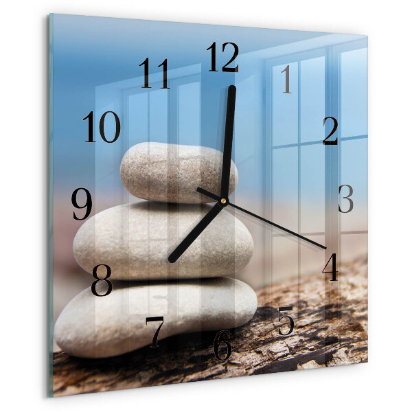 Reloj de vidrio Piedras