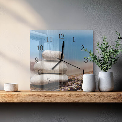 Reloj de vidrio Piedras