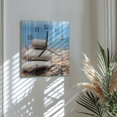 Reloj de vidrio Piedras