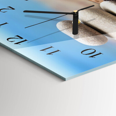 Reloj de vidrio Piedras