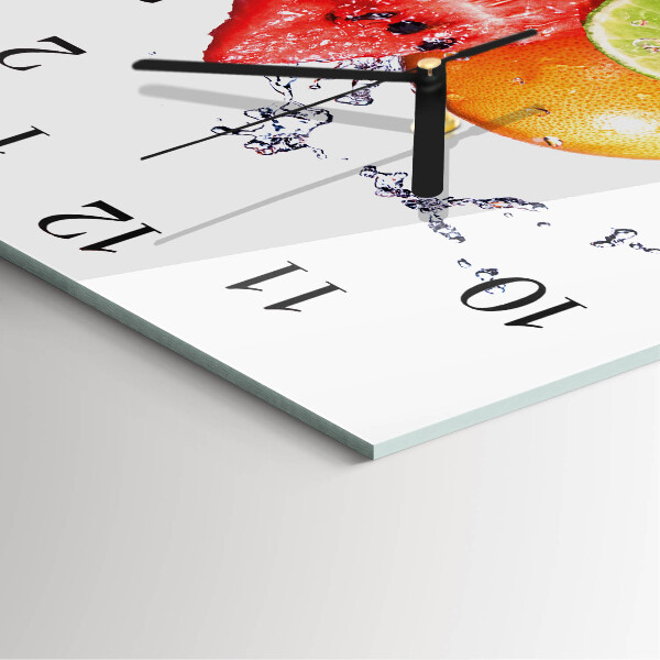 Reloj de vidrio Fruta