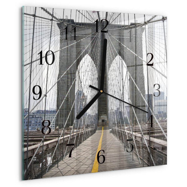 Reloj de vidrio Puente de Brooklyn