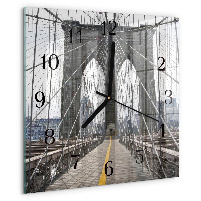 Reloj de vidrio Puente de Brooklyn
