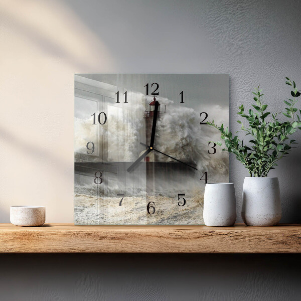 Reloj de vidrio Tormenta