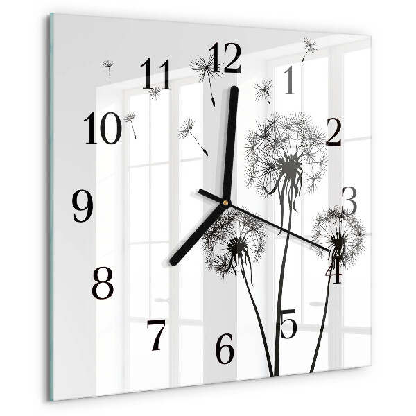 Reloj de vidrio Diente de león
