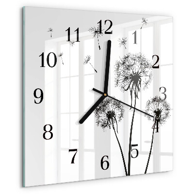 Reloj de vidrio Diente de león