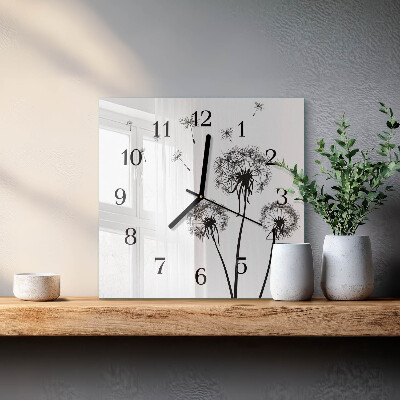 Reloj de vidrio Diente de león
