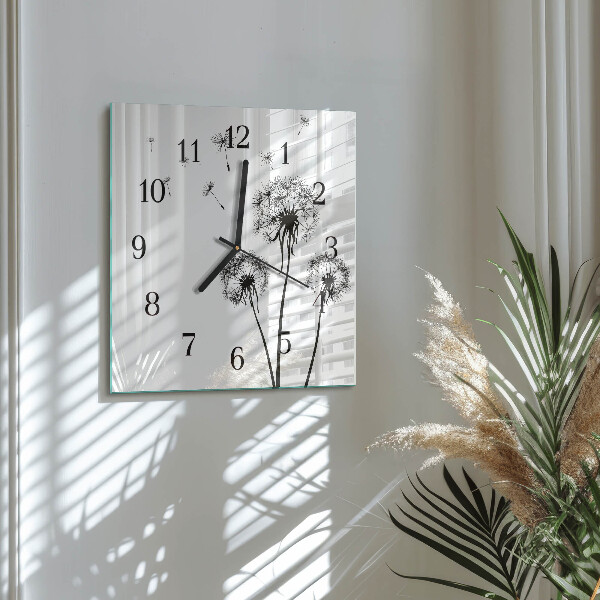 Reloj de vidrio Diente de león