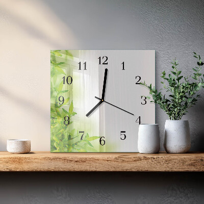 Reloj de vidrio Naturaleza