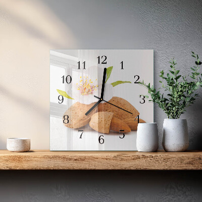 Reloj de vidrio Almendras