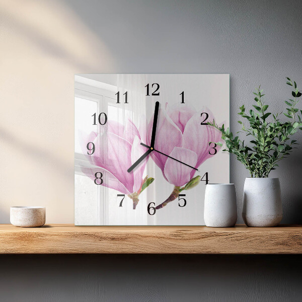Reloj de vidrio Magnolia