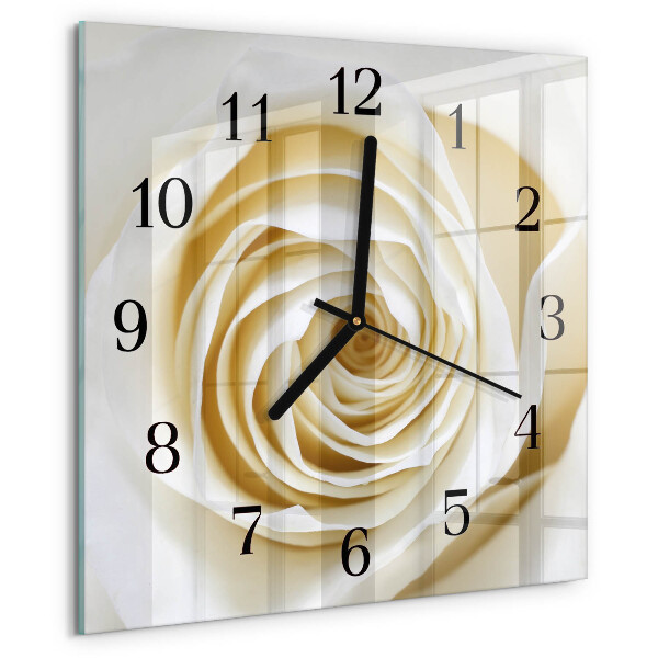 Reloj de vidrio Rosa