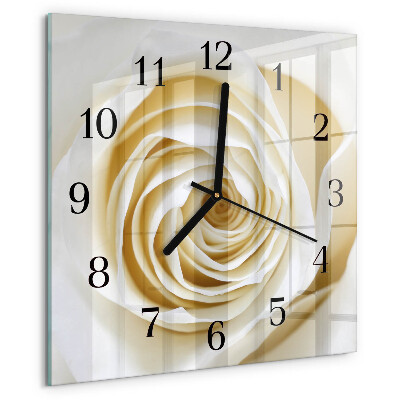 Reloj de vidrio Rosa