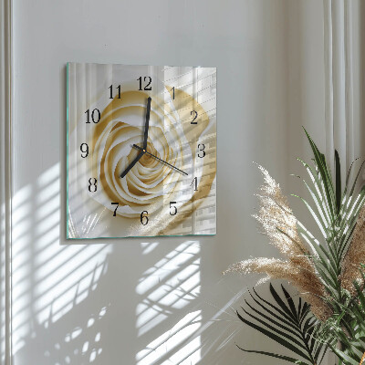 Reloj de vidrio Rosa