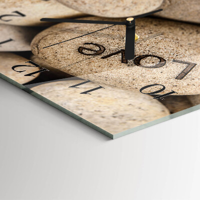 Reloj de vidrio Piedras