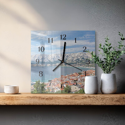 Reloj de vidrio Bahía