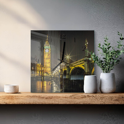 Reloj de vidrio Londres