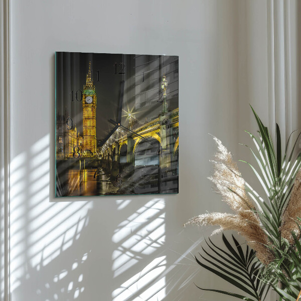 Reloj de vidrio Londres