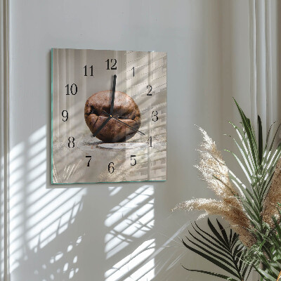 Reloj de vidrio Grano de café