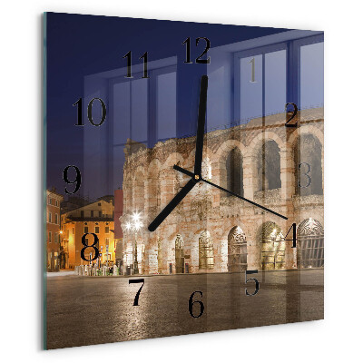Reloj de vidrio Luz nocturna