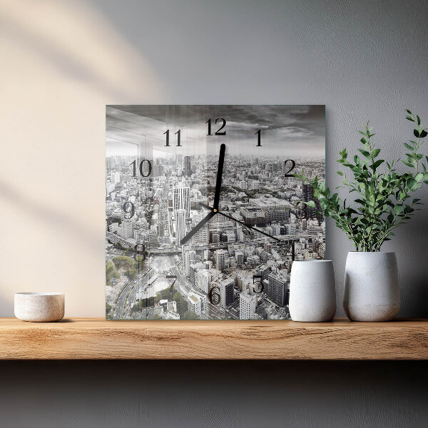 Reloj de vidrio Ciudad