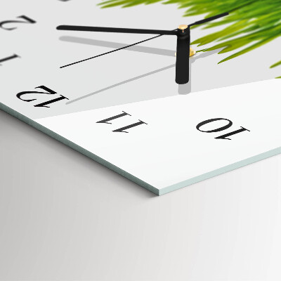 Reloj de vidrio Césped