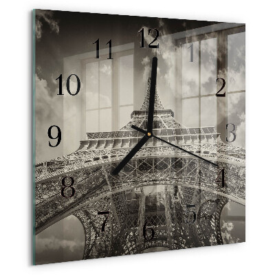 Reloj de vidrio Torre Eiffel