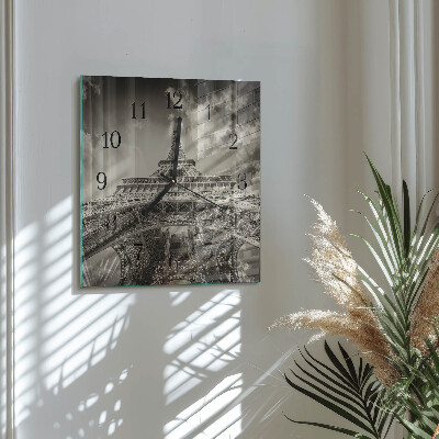 Reloj de vidrio Torre Eiffel
