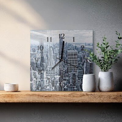 Reloj de vidrio Ciudad