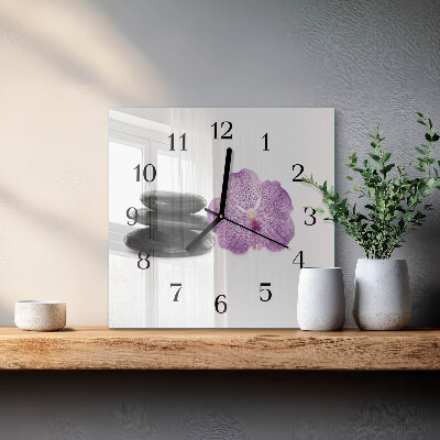 Reloj de vidrio Piedras