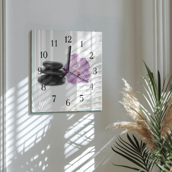Reloj de vidrio Piedras