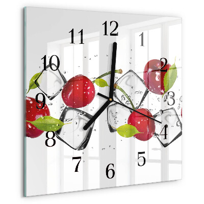 Reloj de vidrio Helado de cereza