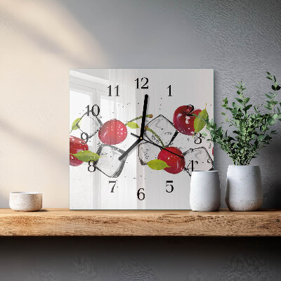 Reloj de vidrio Helado de cereza