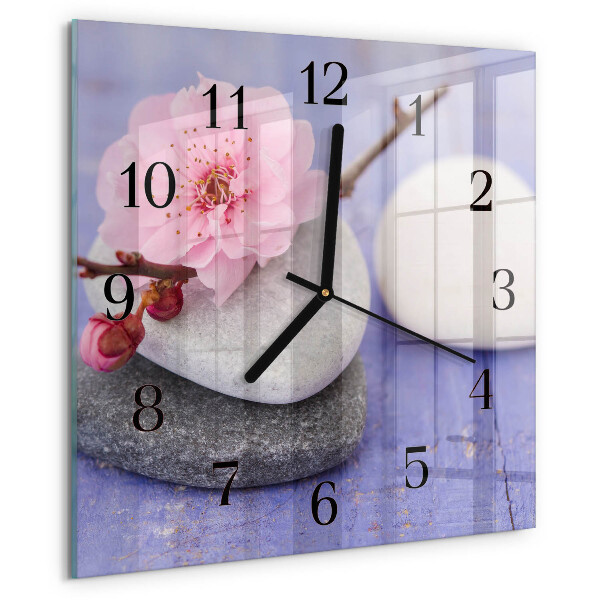 Reloj de vidrio Piedras