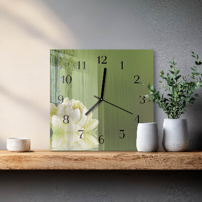 Reloj de vidrio Lirio