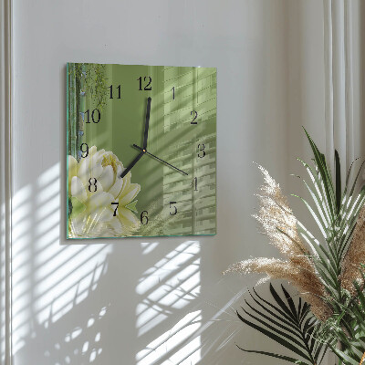 Reloj de vidrio Lirio
