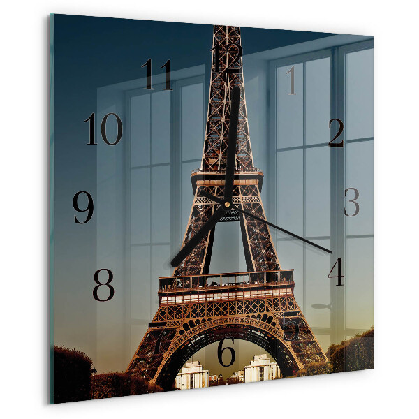 Reloj de vidrio Torre Eiffel