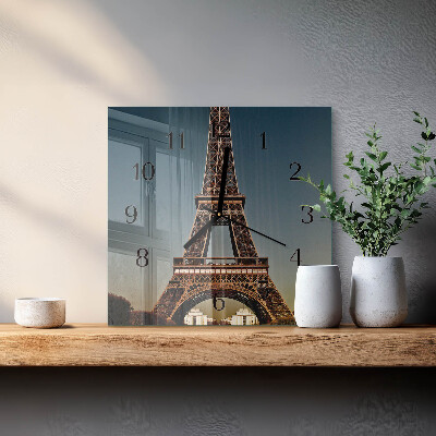 Reloj de vidrio Torre Eiffel