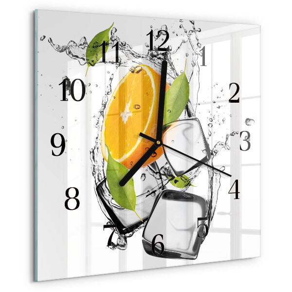 Reloj de vidrio Hielo