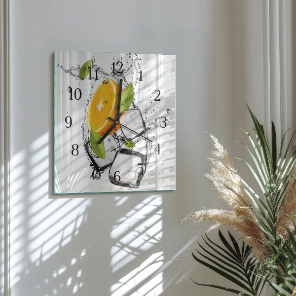 Reloj de vidrio Hielo