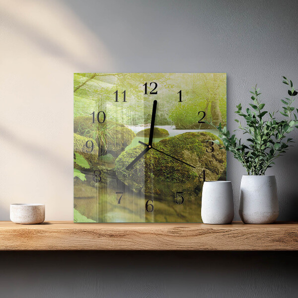 Reloj de vidrio Naturaleza