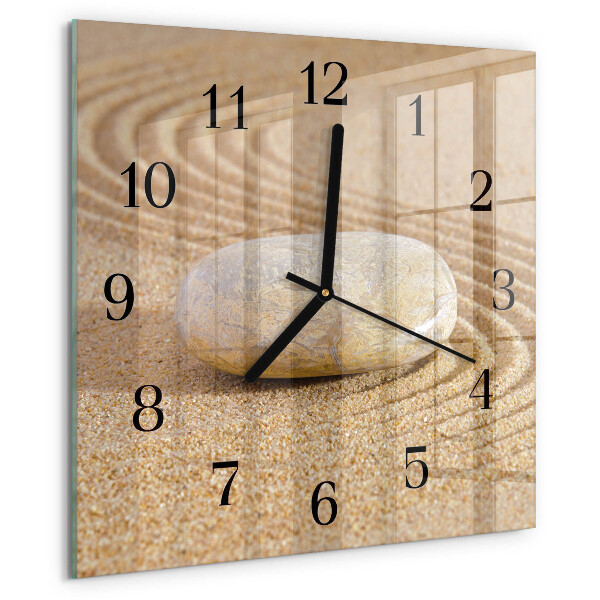 Reloj de vidrio Arena de piedra