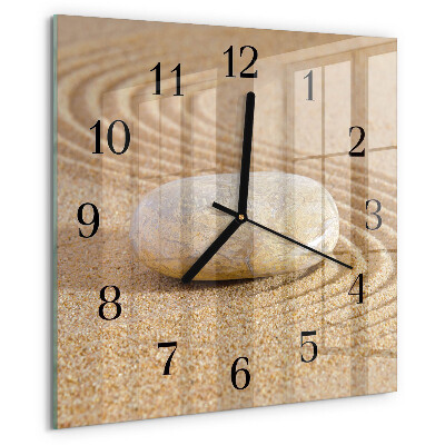 Reloj de vidrio Arena de piedra