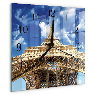 Reloj de vidrio Torre Eiffel